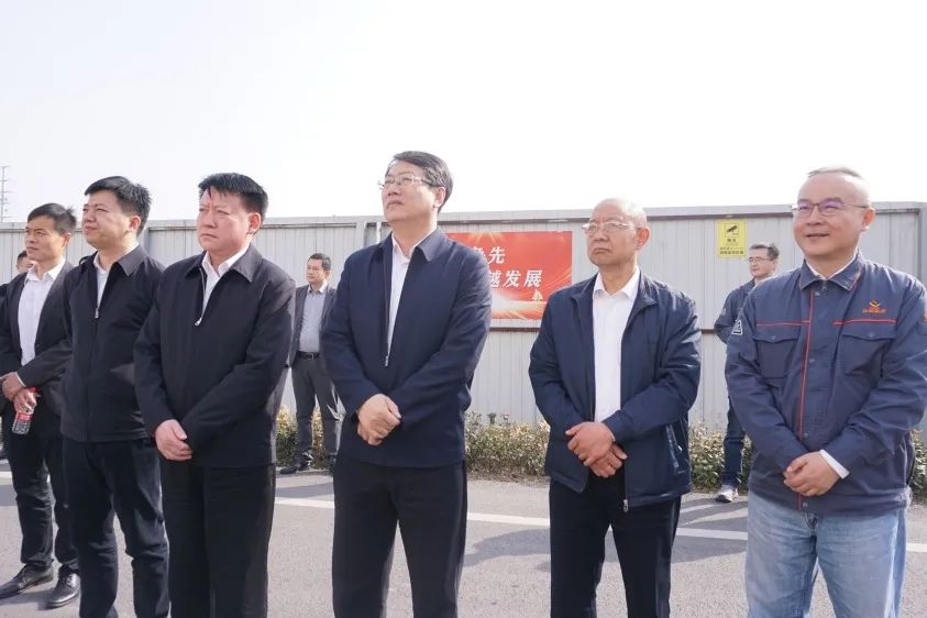 山東省發(fā)改委調(diào)研組一行來漢威集團(tuán)產(chǎn)業(yè)園調(diào)研