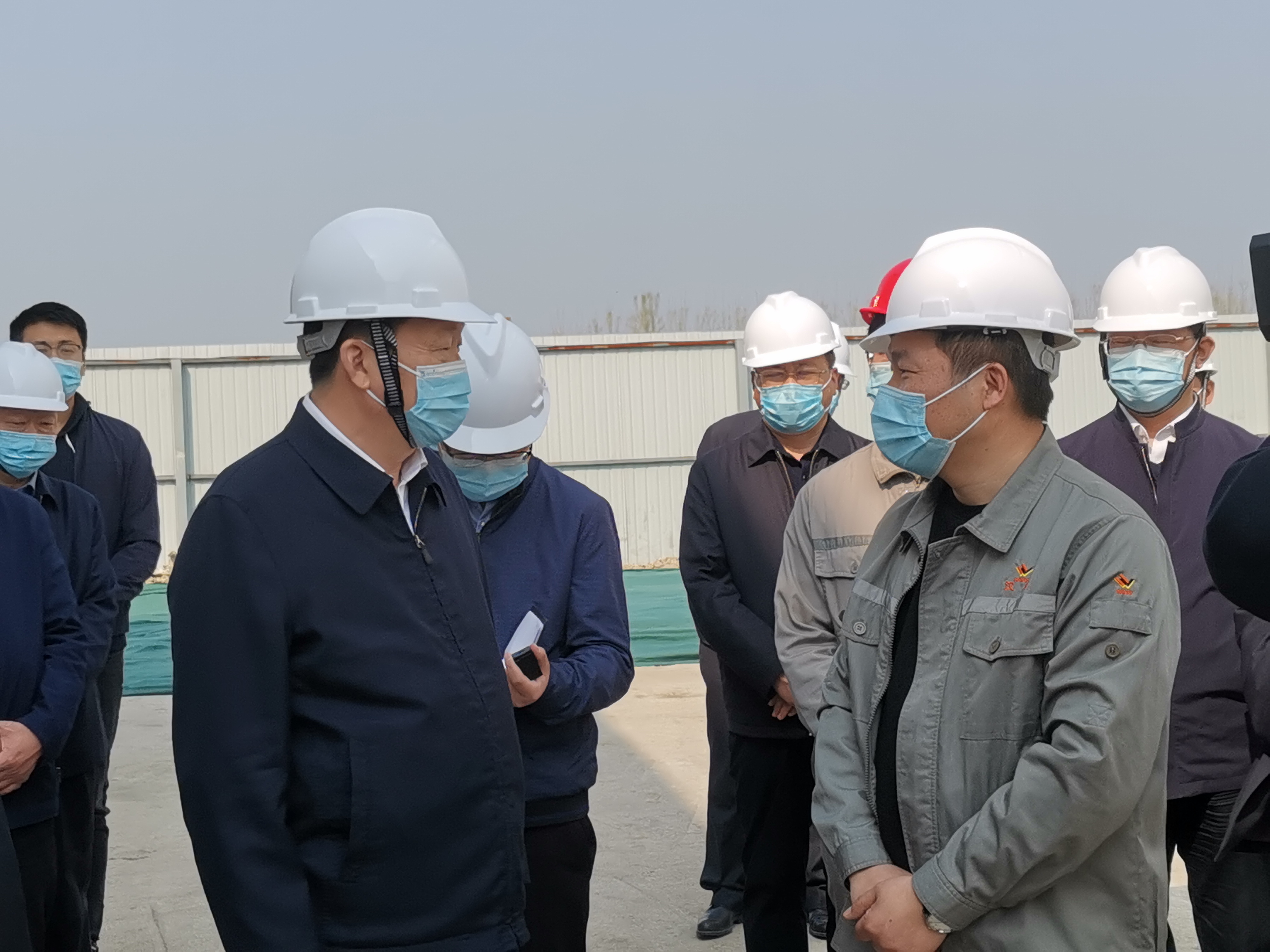 周乃翔省長赴漢威集團(tuán)督導(dǎo)調(diào)研疫情防控和安全生產(chǎn)工作
